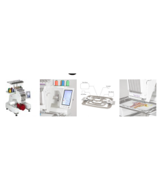 Máquina de coser industrial de bordar Texi Iris 10