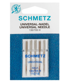 AGUJA DOMÉSTICA SCHMETZ ALGODÓN GROSOR 110/18