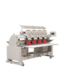 Máquina de bordar industrial de 4 cabezas y 12 agujas