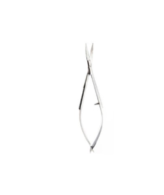 Tijera pinza inoxidable curva